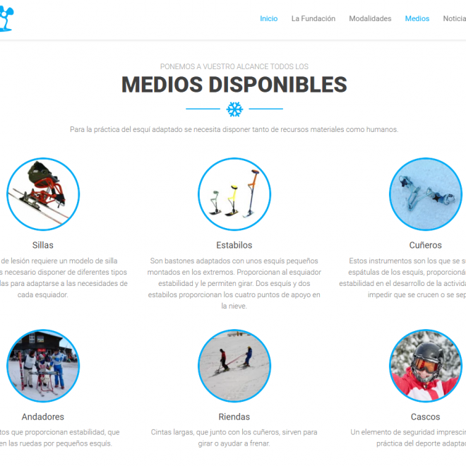 Fundación Deporte Solidario: Medios Disponibles