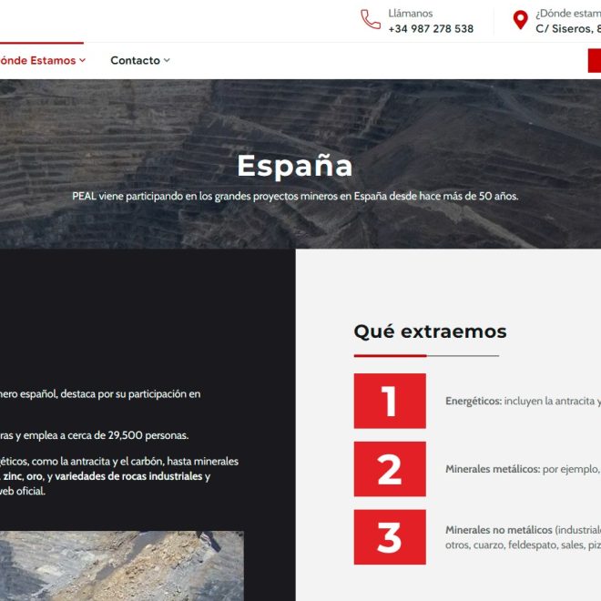 Captura Web PEAL